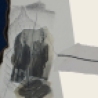 SILENCIO II (detalle), 2018. collage sobre cartón passe-partout crescent. 120x81cm